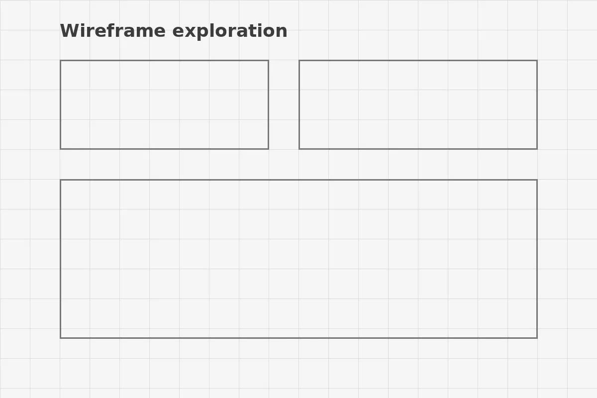 Early concept explorations for the streak mechanic